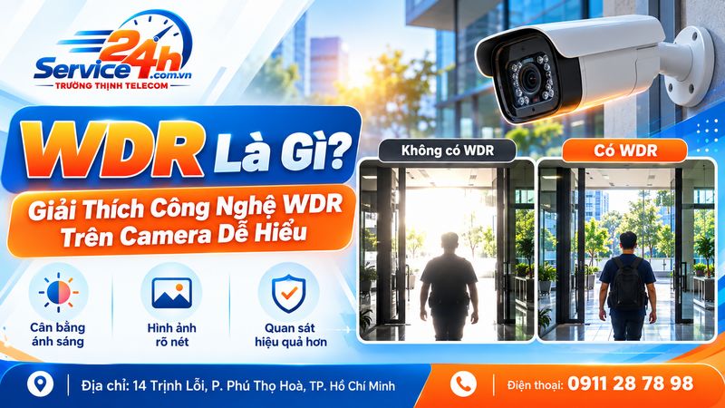 WDR Là Gì? Giải Thích Công Nghệ WDR Trên Camera Dễ Hiểu